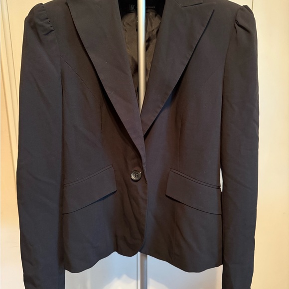 INC International Concepts Jackets & Blazers - INC International Concepts Black Blazer